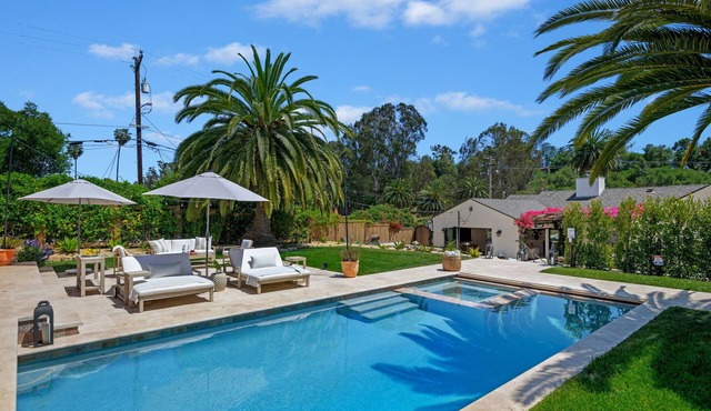 Luxe Remodel a True Oasis with Pool and Hot Tub
