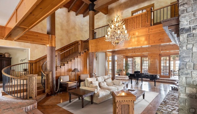 Luxury Lodge 22,000 sq ft private mountain estate