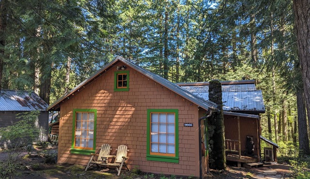 Mt Hood Riverfront Cabin with Hot Tub! Dog friendly!