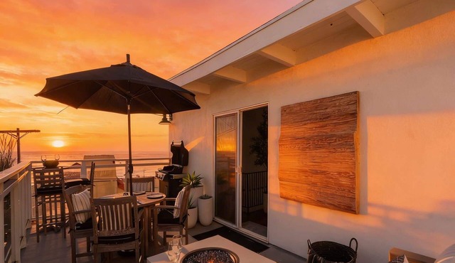 Oceanview Luxe Home | Steps to the Strand | Bikes