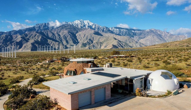 Palm Springs Retreat Entire Large Private House with Dome and Views 3-bdrms