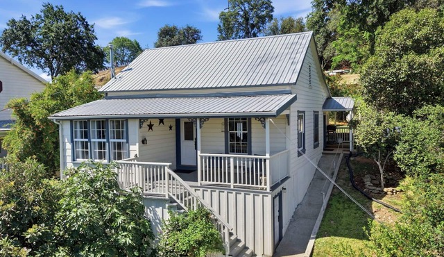Peaceful Historic Home Steps from Main Street with Porch & Patio