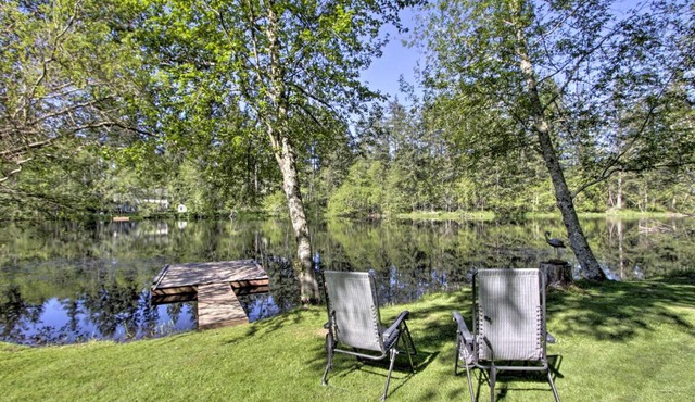 Quiet Lakefront Olympia Home w/Dock on Half Acre
