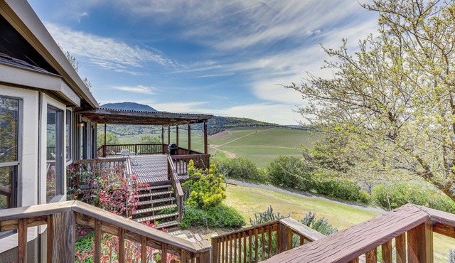 Secluded Home in The Heart of Wine Country!