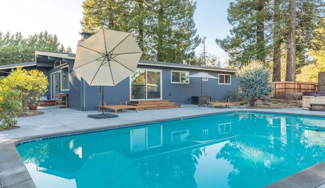 Serene Wine Country Haven with Pool & Hot Tub