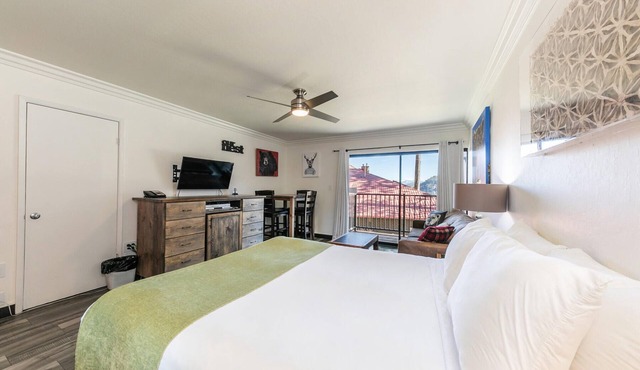 Striking King Studio w/Partial Lake View #242 at Donner Lake Village