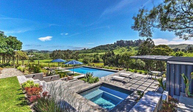 Stunning Sonoma Home with Spectacular Pool, Gardens, and Views