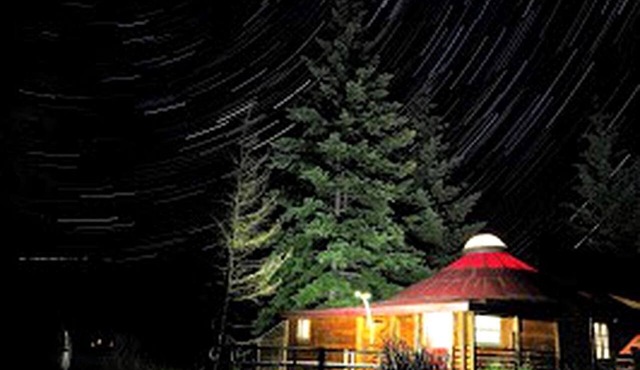Unique Yurt Rental with a Hot Tub in White Salmon, Washington