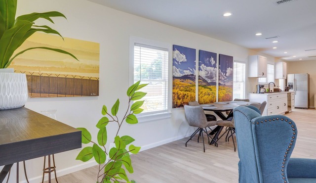 Walk to Dtwn Tehachapi: Updated Getaway w/Yard!