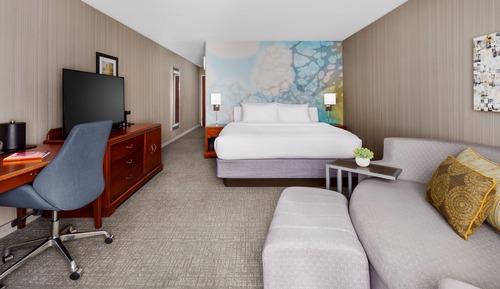 Room, 1 King Bed with Sofa bed, Balcony