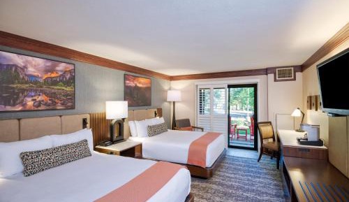 Premium Patio Room with Two Queen Beds